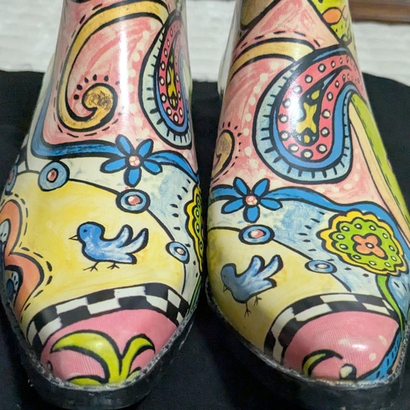 Rain BOPS By Beehive Womens Size 9 Cowgirl Style Boot Pull On Rainboot. Cuties! - Picture 11 of 11